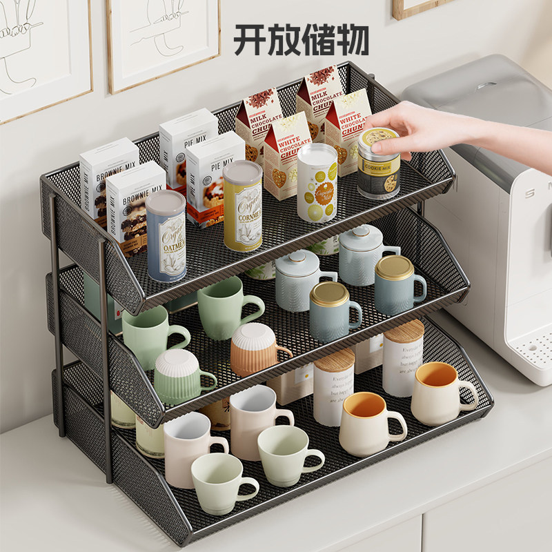 Estante Organizador de Escritorio Multicapa para Escritorio y Cocina