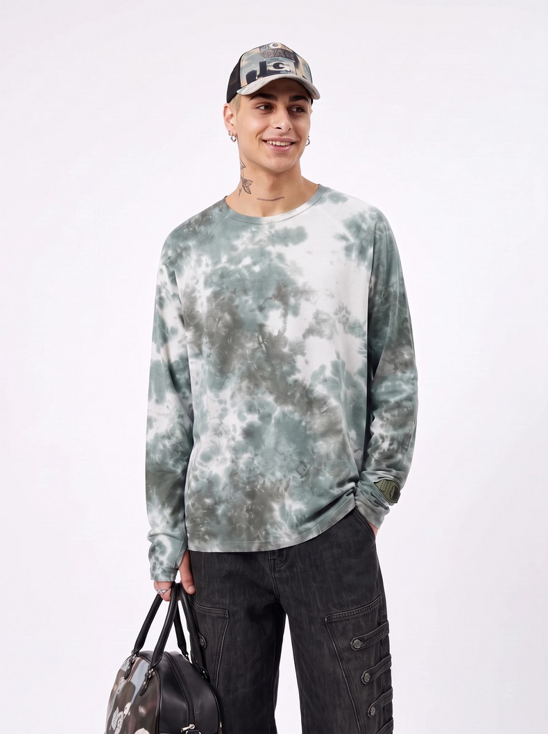 Inflation Tie-Dye Lyocell T-Shirt
