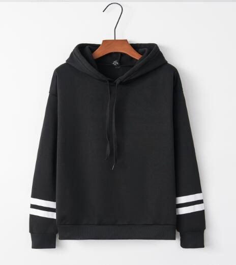 9323 #2021 Otoño e Invierno Nuevo eBay AliExpress deseo con capucha suelta de manga larga suéter mangas dos