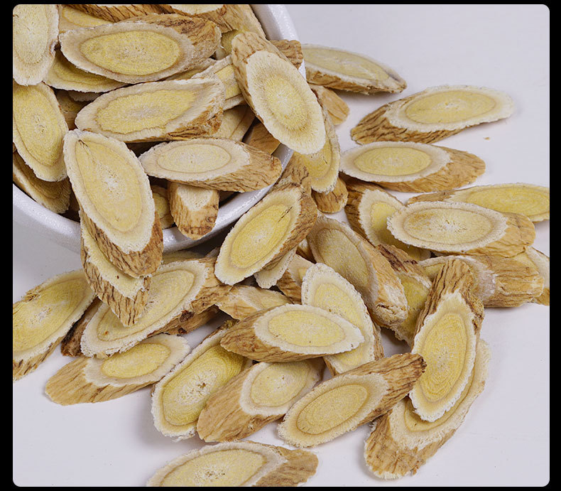 Astragalus Root Slices (Astragalus membranaceus) — Minxian Gansu Sun-Dried Huang Qi 500g in use