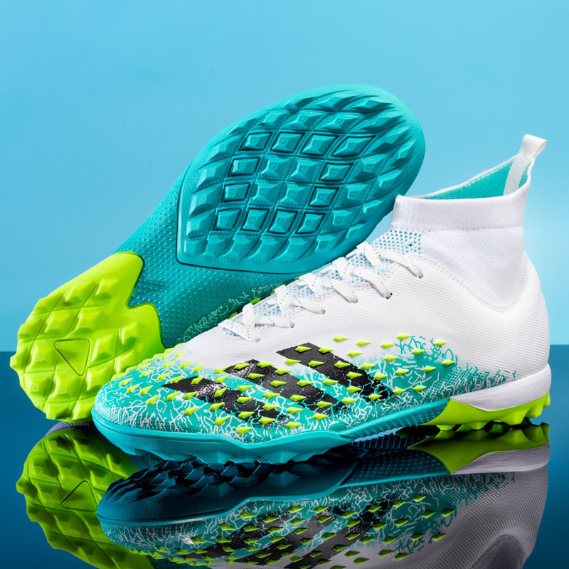 Fábrica al por mayor Cromesi zapatos de fútbol de alta altura estudiantes AG clavos TF clavos zapatos de entrenamiento de competencia