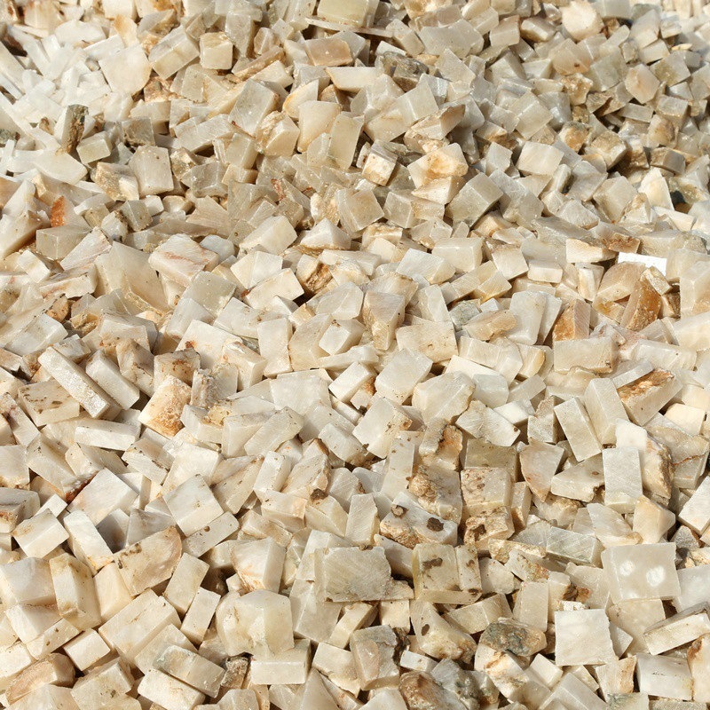 Material de capítulo, piedra, material de piedra, procesamiento de Qinghai, productos defectuosos, práctica de Dandong, piedra de Shoushan, material de desecho de piedra de sello