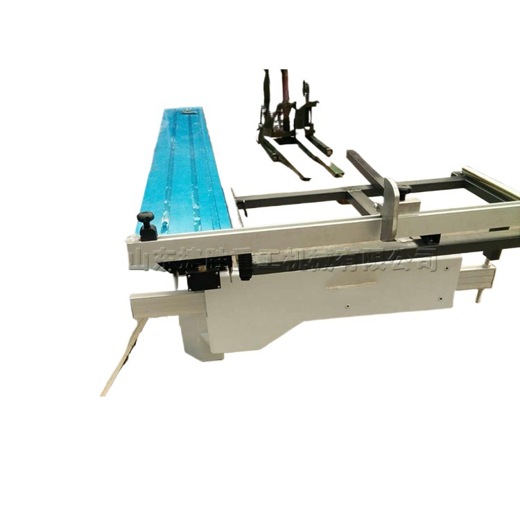 Corte de madera automática Sierra de mesa deslizante de madera automática Sierra de corte longitudinal corte transversal ángulo aserrado máquina