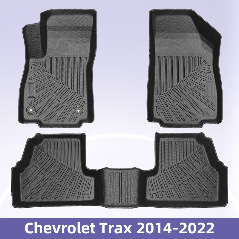Aplicable a Chevrolet Trax 2014 - 2022 3D todo el tiempo TPE almohadilla para los pies almohadilla del maletero