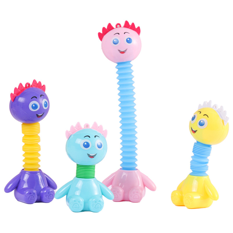 Espejo cruzado nuevo descompresión telescópico ciervo conejo sentido de los niños descompresión ventilación novedoso juguete estiramiento muñeca