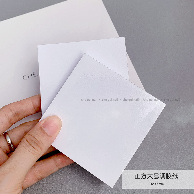 Papel de mezcla de pegamento de uñas transfronterizo Placa de mezcla de color desechable multifuncional pintura floreciente fabricante de herramientas de esmalte de uñas