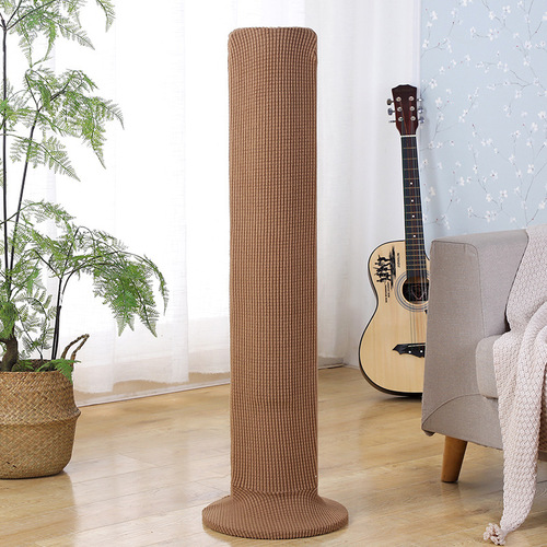 Knitted elastic fabric tower fan cover set upright full universal dustproof cover floor standing fan protective cover manufacturer