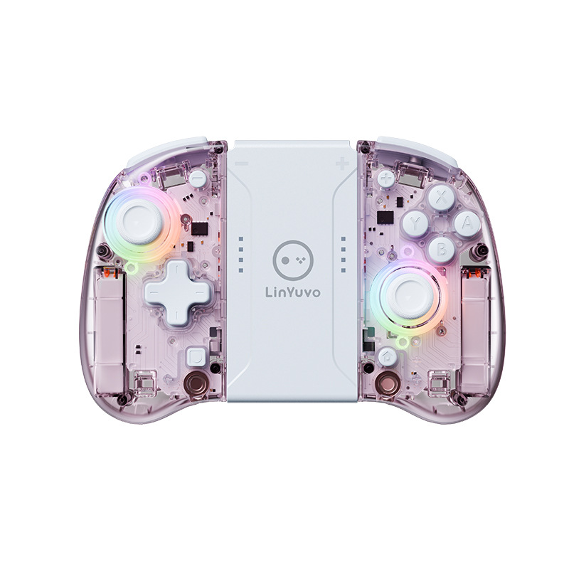 YS37-투명 핑크(깨우기 포함)(7색 매직라이트) 스탠드 포함