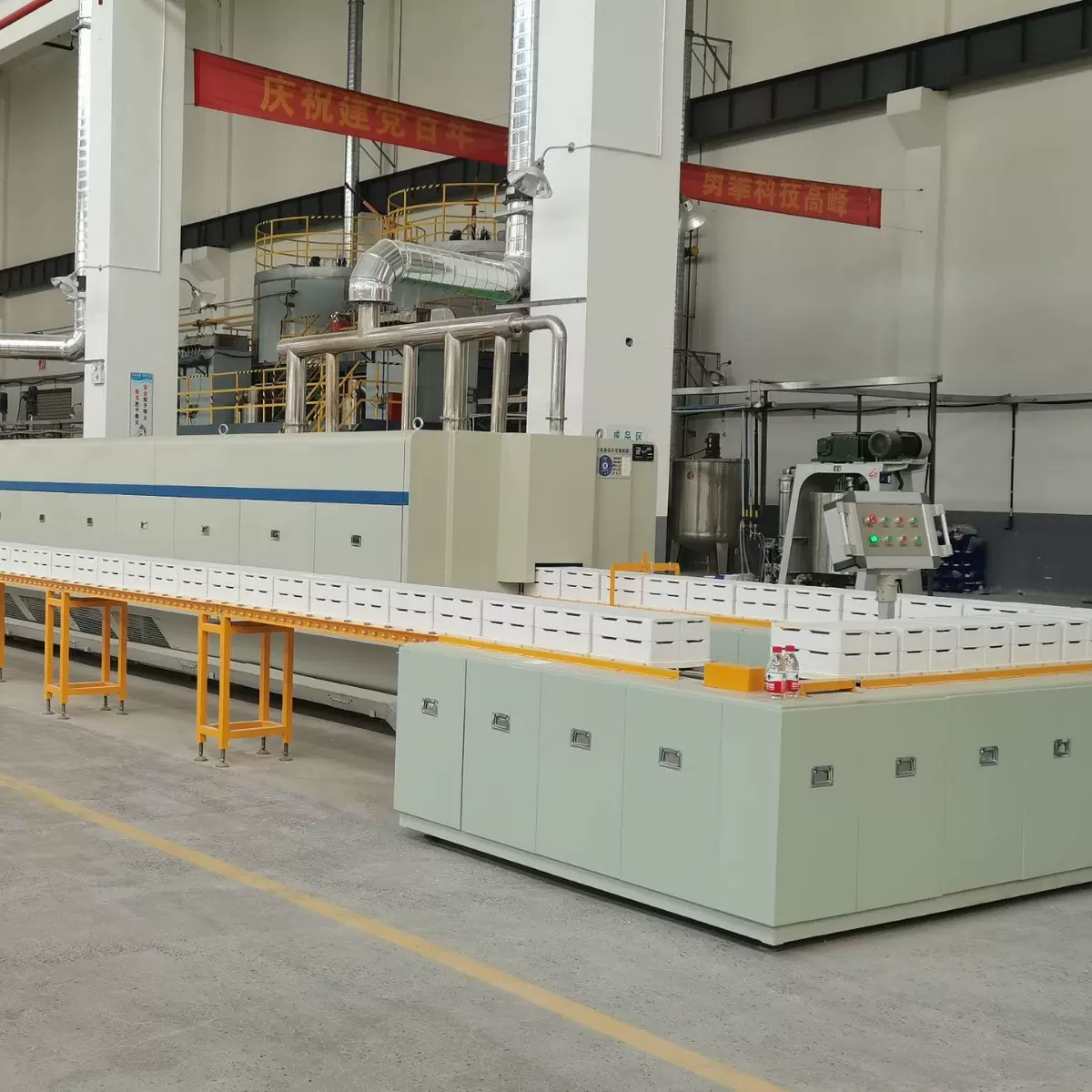 连续式高温隧道窑煅烧推板窑催化剂粉体推板炉全自动窑炉电加热