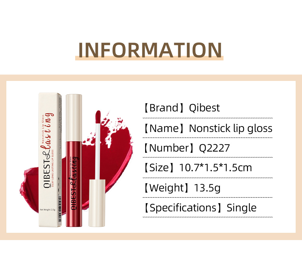 Mattes Flüssiglippenstift Langanhaltender Lip Gloss_voghion.com