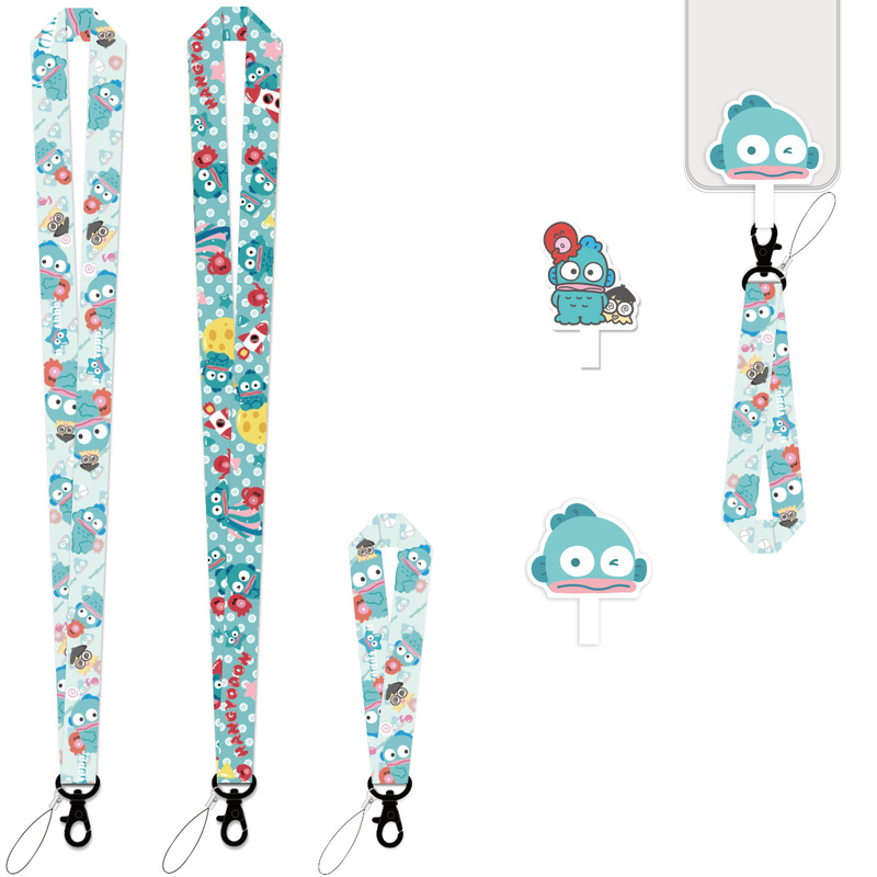 Ugly Hanton Mobile Phone Anti-lost Lanyard Cartoon Gasket Clip Hanging Neck Wrist Rope Wristband Transparent Cute Sanrio Ugly Hanton Mobile Phone Anti-lost Lanyard Cartoon Gasket Clip Hanging Neck Wrist Rope Wristband Transparent Cute Sanrio