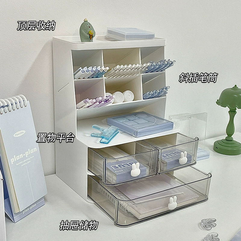 Cingarded субконтракт pen holder настольный органайзер, коробка для хранения стол, стол, студент, общежитие, канцелярия и запасы приливной стеллаж