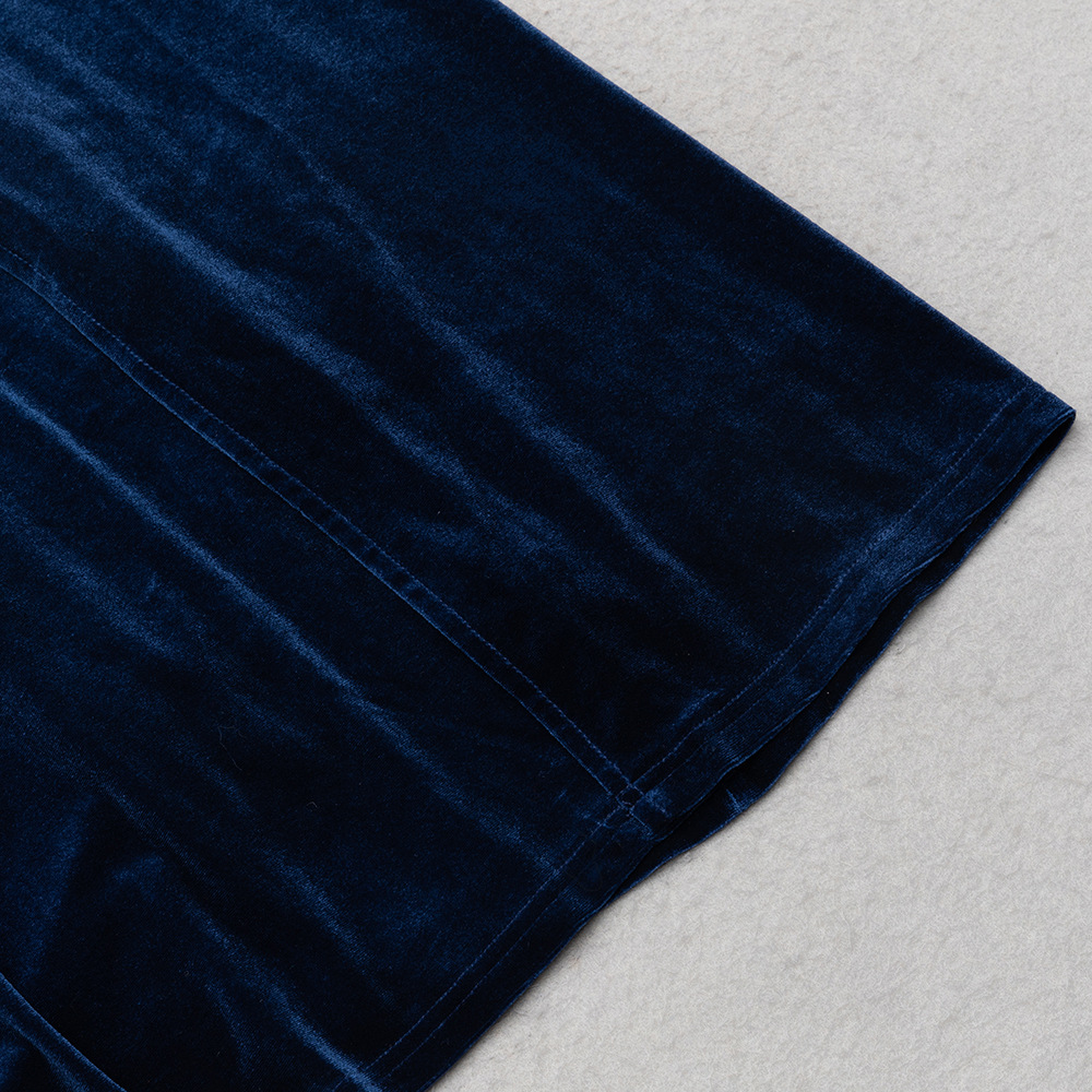 Minimalist Hollow Out Cutout Slim Fit Long Sleeve Split Dress Party Dress