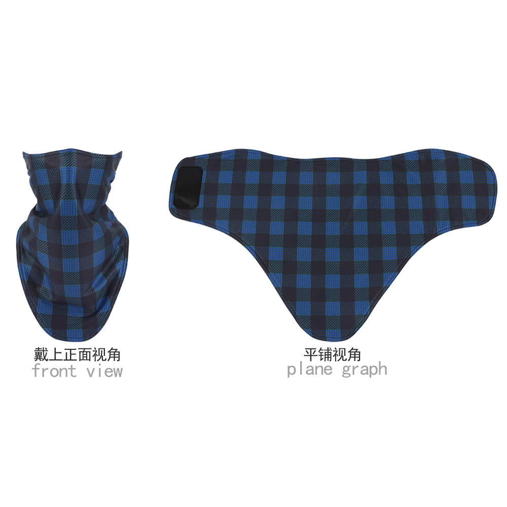 Cuadrícula azul cuadrado