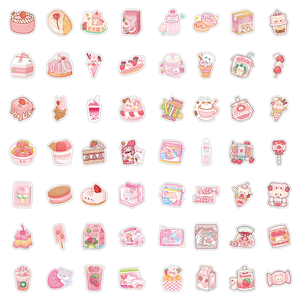 60 hojas de pegatinas de estilo retro, pegatinas de sellado de sobres de material de cuentas manuales frescas, pegatinas impermeables de venta caliente transfronteriza