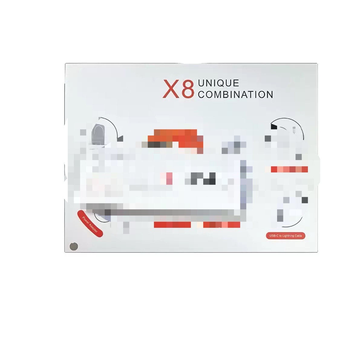 X8 Watch 5in1 Set Bluetooth Headset Power Bank Multi-Combination Call Smartwatch Smart Health Monitoring