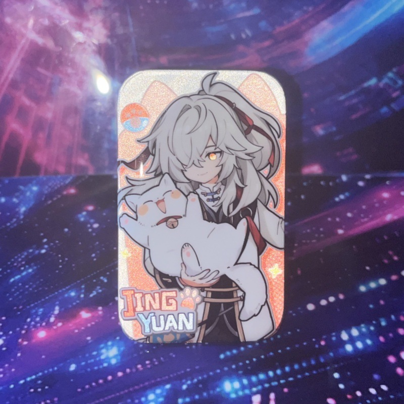 【崩坏:星穹铁道】潮玩小不点猫猫系列徽章 卡芙卡刃景元吧唧希儿|undefined