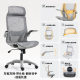 Ergonomic Chair Computer Office Conference Chair Home Comfortable Sedentary Chair Desk Study Backrest Gaming Chair