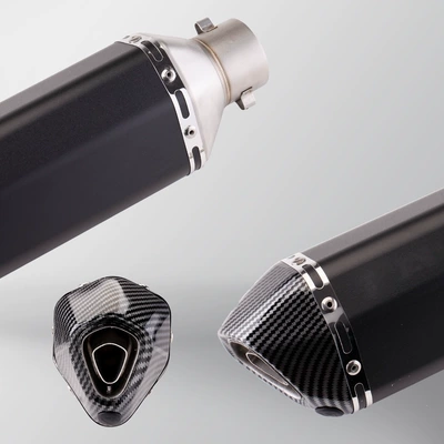 and rear silencer combination set | Exhaust pipe