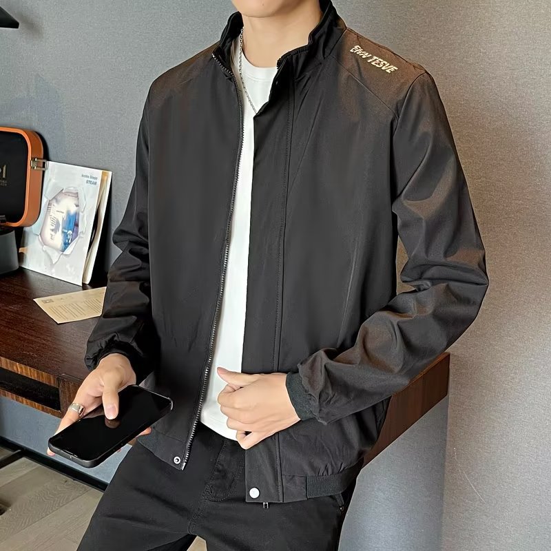 Tide, autumn universal baseball jacket for leisure