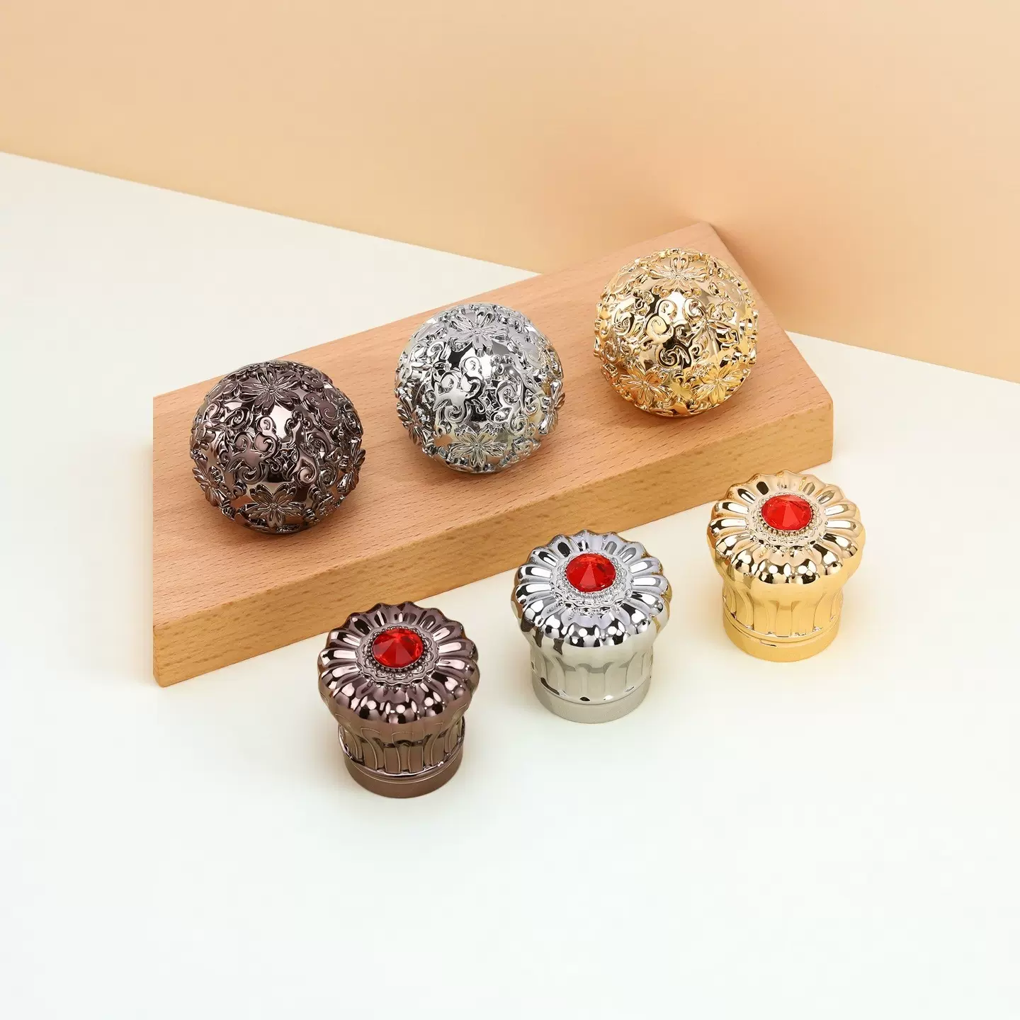 香水盖锌合金透明香水瓶金属盖子化妆品盖香水盖子锌合金香水瓶盖