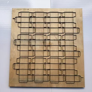 Factory Direct Sales of Wooden Board Rubber Board Custom Knife Mold, High-Precision Laser Knife Mold, Special-Shaped Cutting Knife Mold, Resistant to Cutting