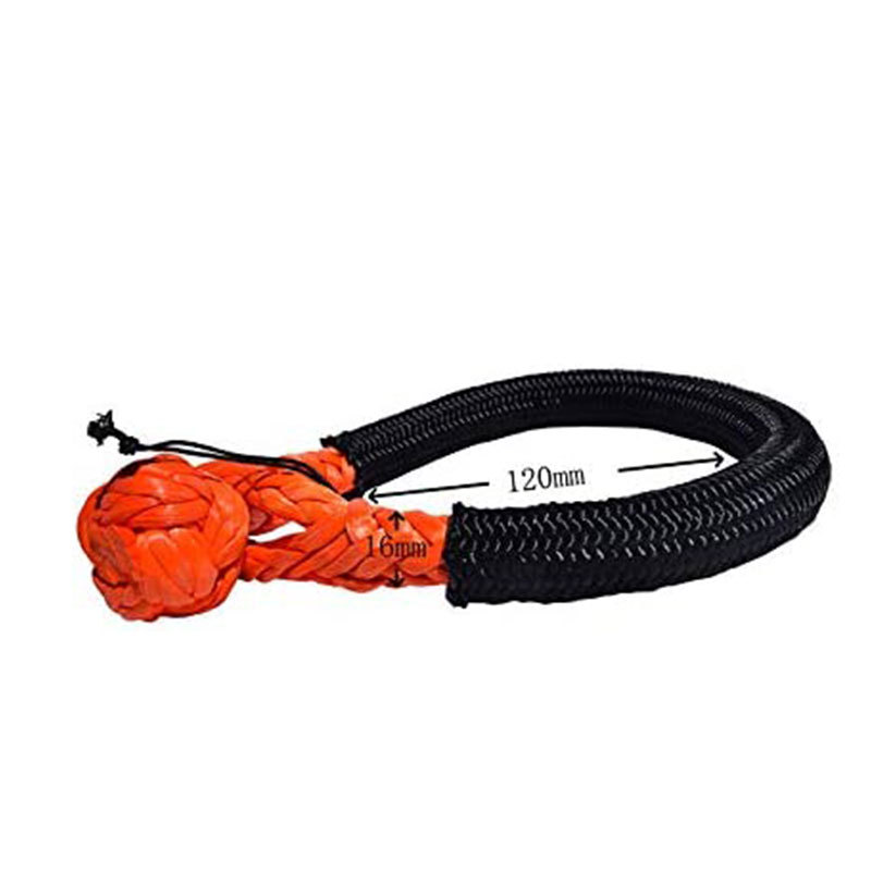 Cross-Border Hot-Selling Trailer Rope, Double Braided Nylon Trailer Rope, Rescue Rope, Off-Road Traction Rope, Trailer Belt, Factory Direct Sale