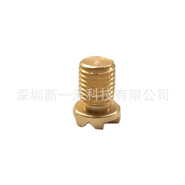 非标加工黄铜件五金CNC机加工生产铜铝走心机车床数控零件