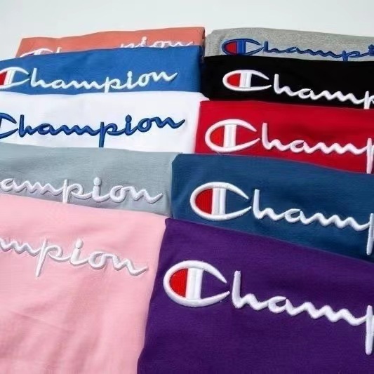 外国貿易ファッションブランド冠家カップル綿半袖tシャツ男女タイプ夏ファッションタイプ丸襟白色刺繍ゆるいtシャツ
