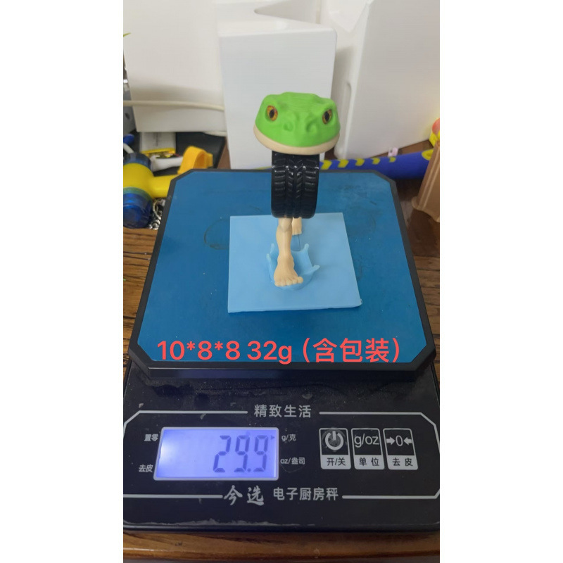 3D打印AI山海经跨境爆款tahlalero tralala 手办礼物穿鞋鲨鱼木棍|undefined