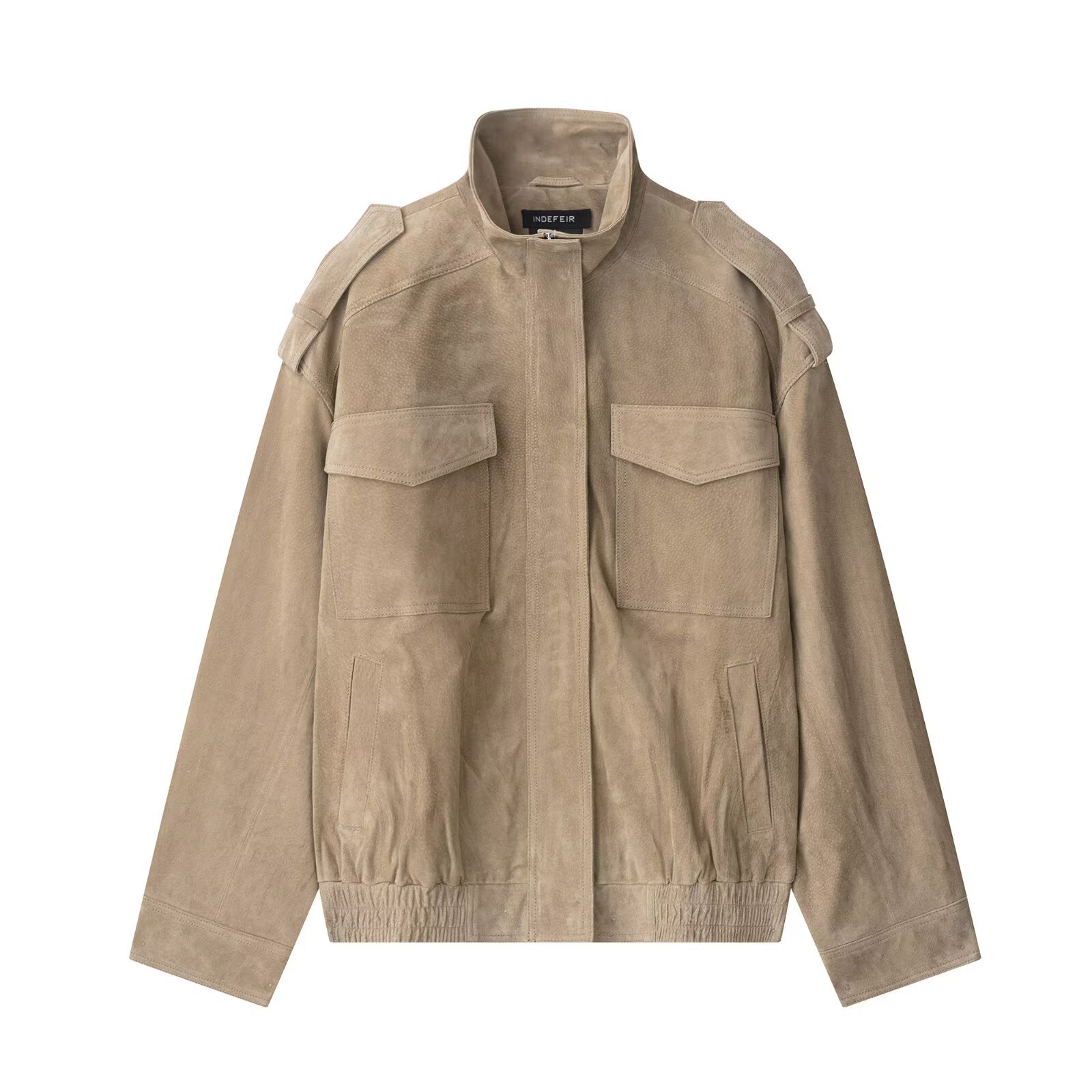 Warm Suede‑Texture Leather Coat for Women – Light 1.22 kg, Mid‑Calf Length, Black or Camel, Tailored Fit – Shopdecimals 2 O1CN01ngMcnP1INY1Evcfjo !!2218754140881 0 cib