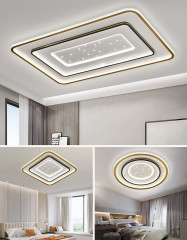 2022 New Full House Combination Package, Three Bedrooms and Two Living Rooms, LED Recessed Ceiling Lights, Living Room Lights, Bedroom Smart Lighting