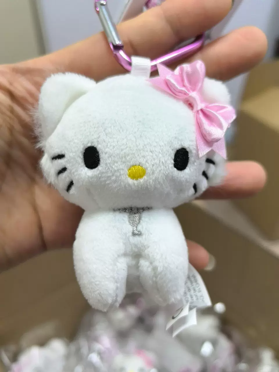 可爱俏咪Kitty包包挂件毛绒玩偶书包挂饰kt包挂女生礼物公仔