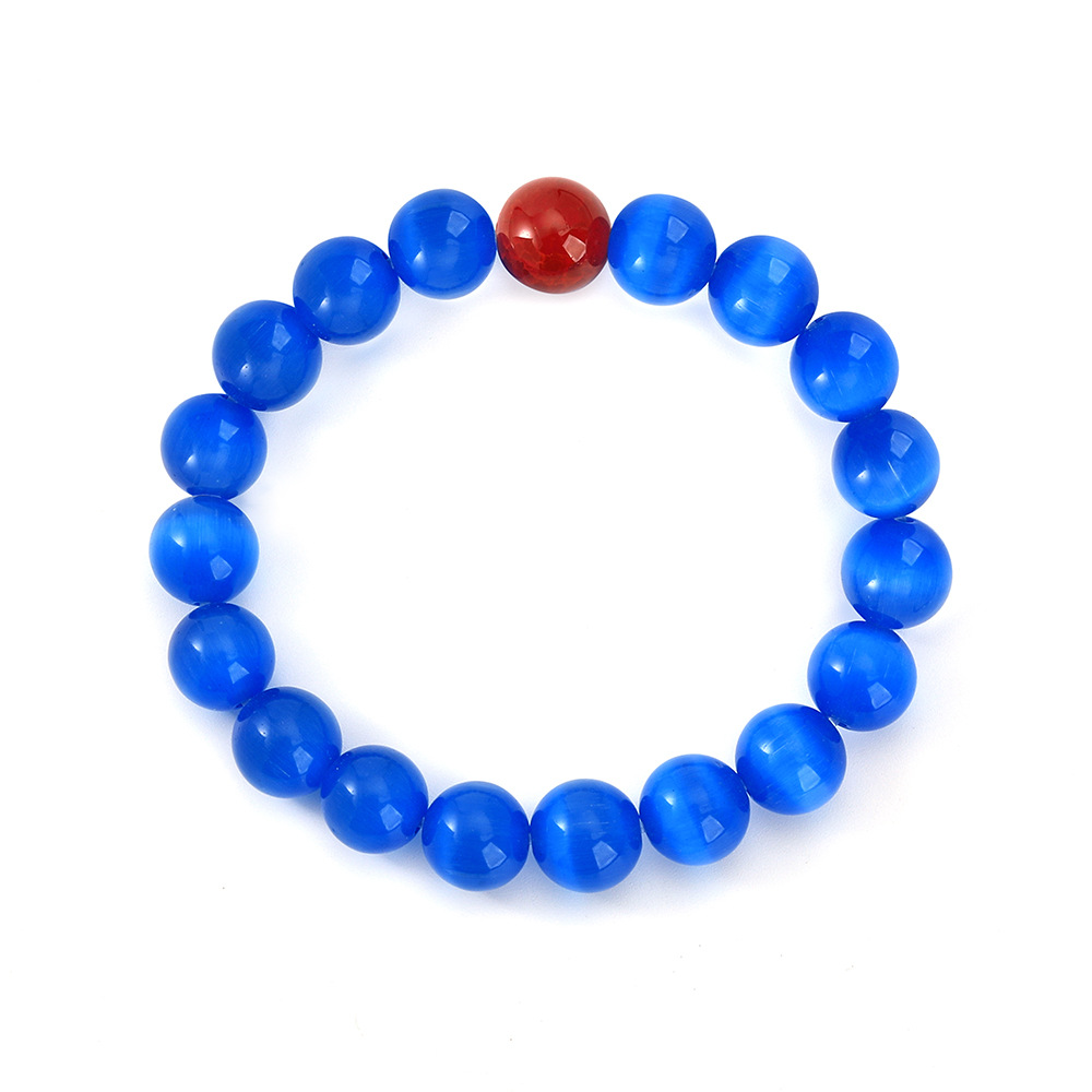 Blue, cat's eye