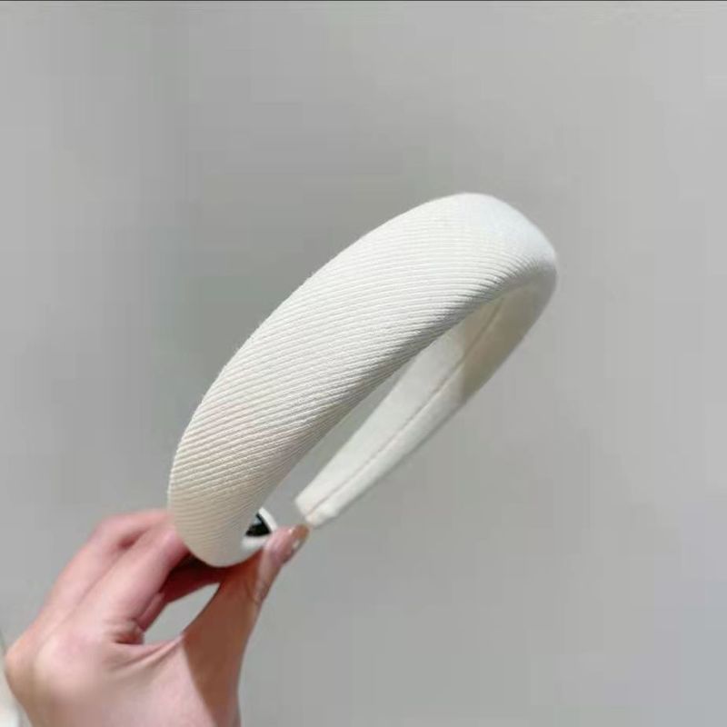 毛暁同タイプのスポンジの広い縁のカチューシャの女性のレトロなフランスの髪の束の頭の飾りの高い頭のトップのカチューシャは顔の小さいカチューシャを現します。|undefined