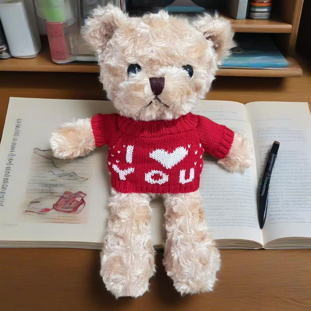 Red love brown lemon bear