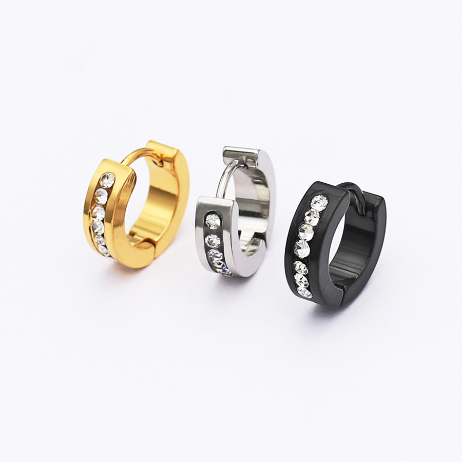 universal geometric earrings hip-hop style for men and women…
