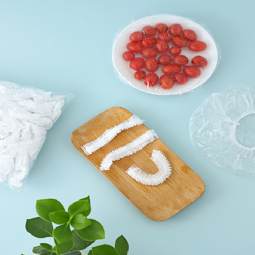 Kitchen bowl set and bowl cover, disposable cling film cover, PE material cling film bag, food grade cling wrap wholesale