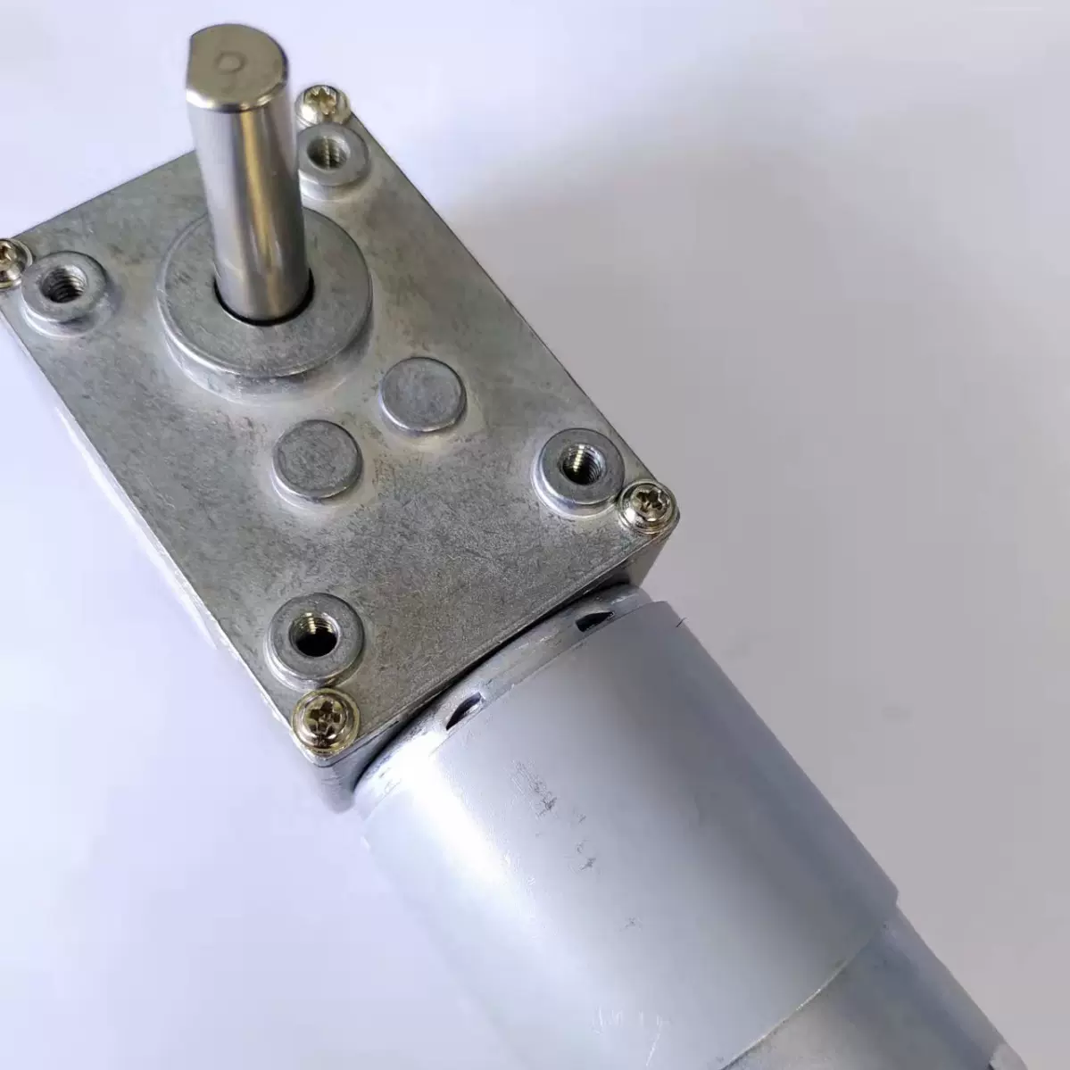 31蜗轮蜗杆减速电机12V24V减速电机遥控窗帘机广告牌电机