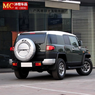 Spare wheel cover — rear-mounted lettering, complete modification set