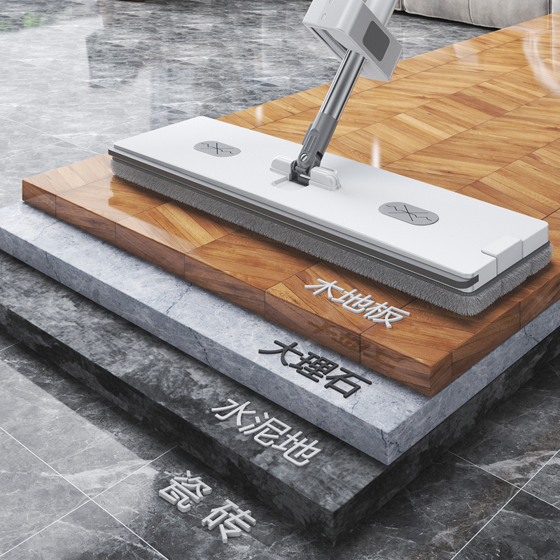 Nuevo trapo de placa plana para el hogar, limpieza sin lavado a mano, mayor absorción de agua, reemplazo de la higiene de la tela