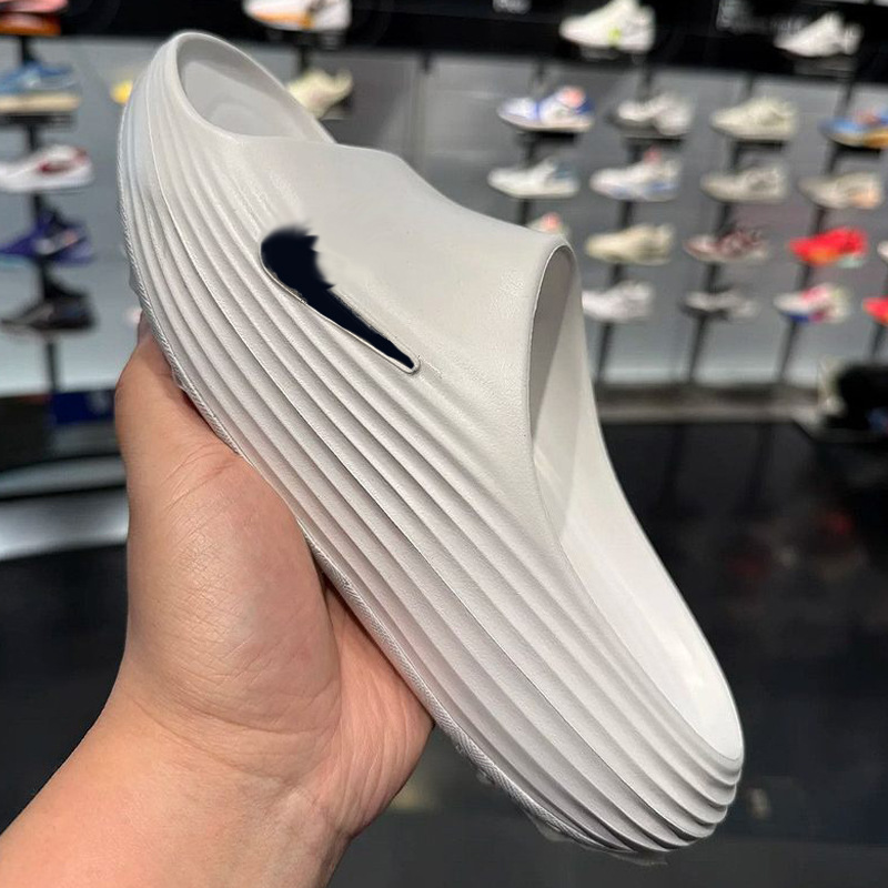 Reactxrejuven8 Slide Men's and Women's Versatile Slippers Breathable Casual and Comfortable Couple Sandals 2025 New Style