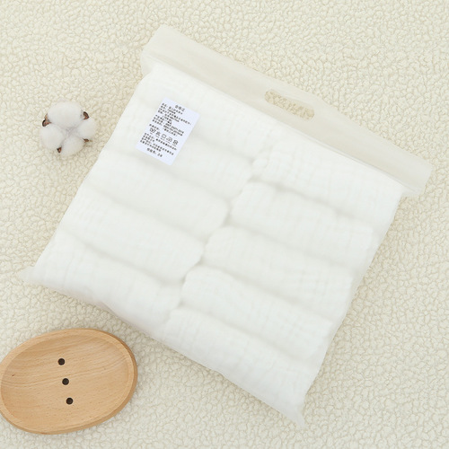 Newborn diaper all-cotton gauze baby diaper washable ten-layer gauze pure cotton baby cotton liner fabric wholesale