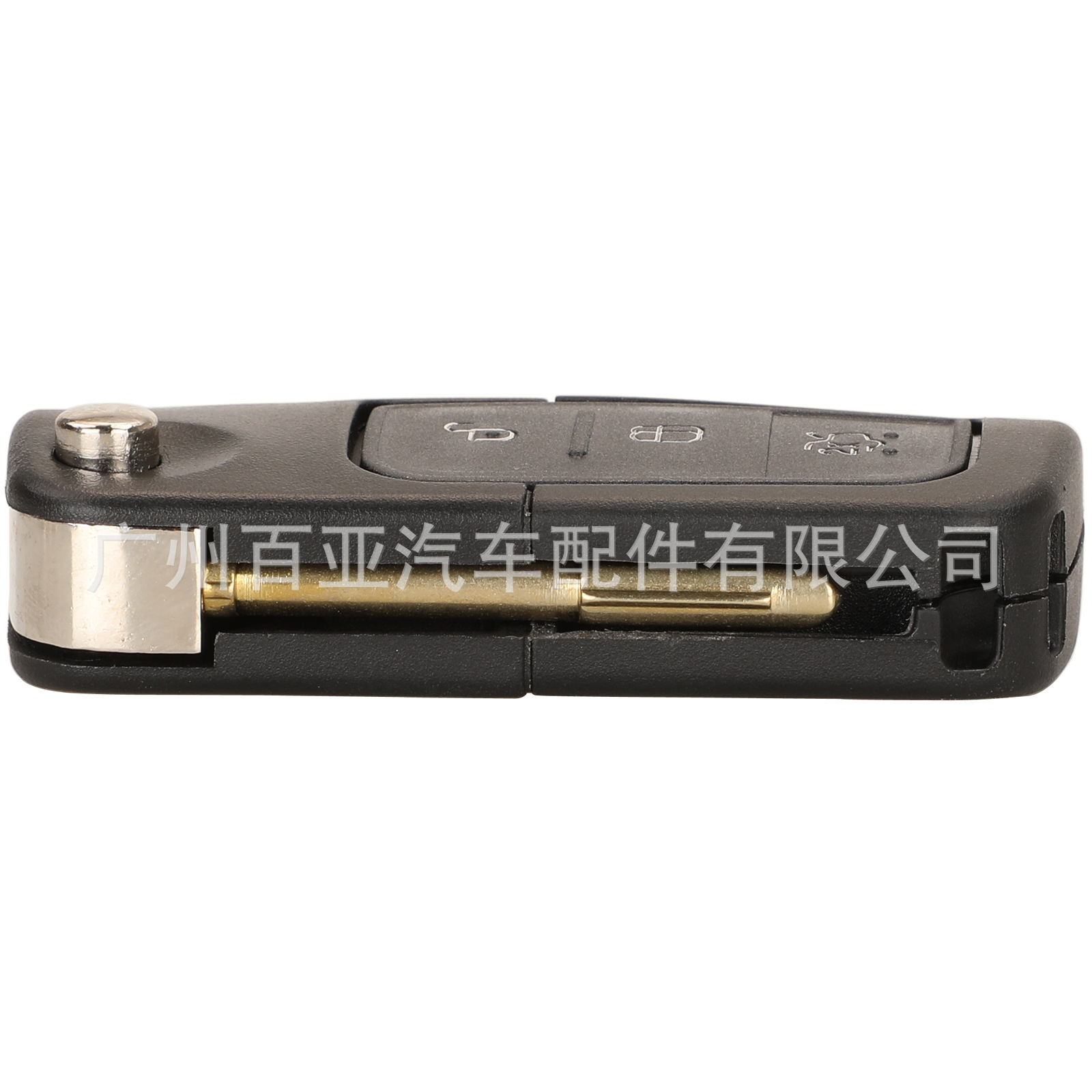 Suitable for 3-key Ford folding remote control car key ASK 433MHz 4D60/4D63 chip