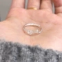 缠绕小众气质中式指环