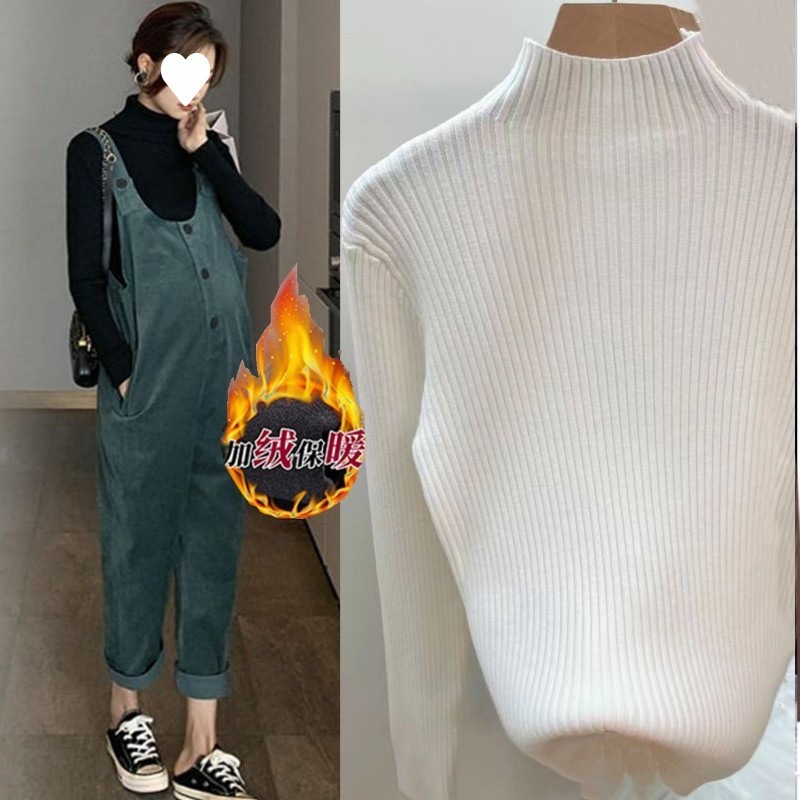 妊婦の背もたれのズボンの春秋服の妊婦のズボンの外は潮のお母さんのファッションの新型の大きいサイズのゆったりしている秋冬のタイプの2つのセットを着ます。|undefined