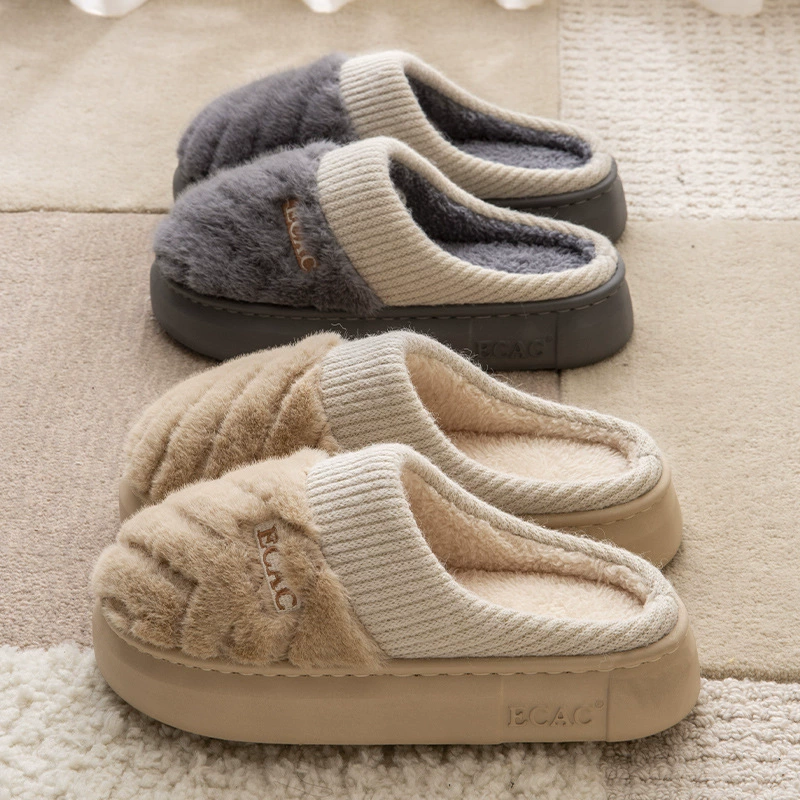 Хлопковые тапочки женские осенние и зимние дома в помещении