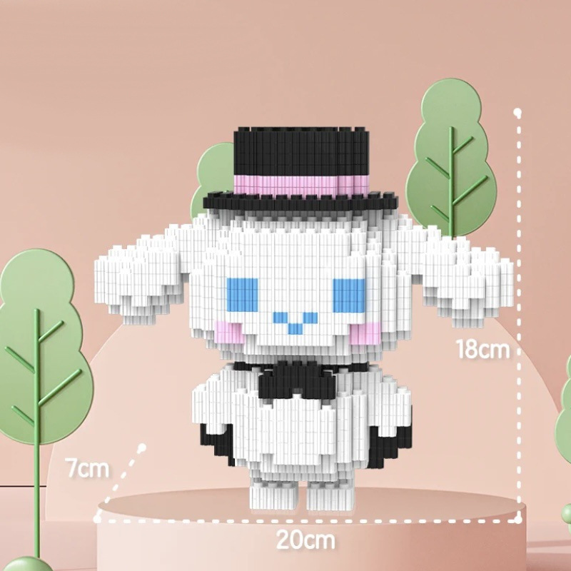 Kulomi Meletti Series Bloques de construcción Bear Bloques de construcción al por mayor Juguetes al por mayor Regalos para niños y niñas Muñecas hechas a mano