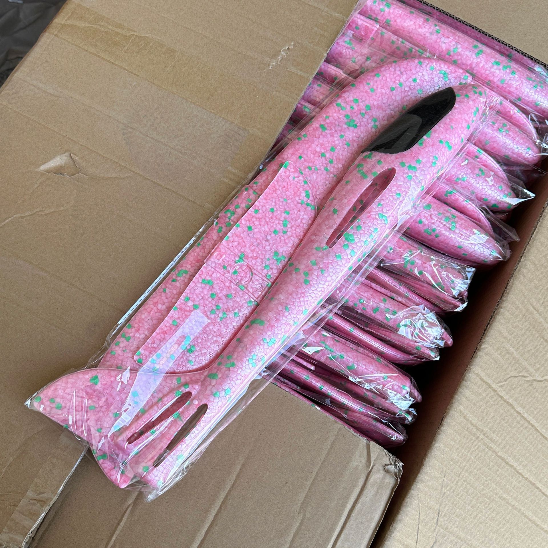 블랙헤드 48cm 손던지기 비행기 (핑크)