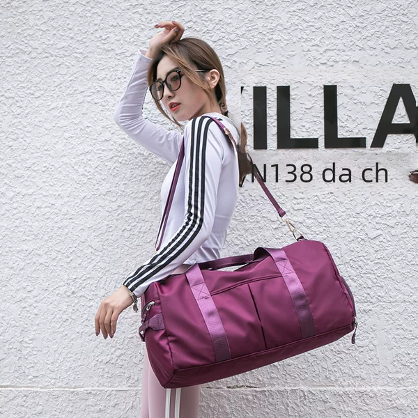Factory in stock Dry and Wet Separation Sports Fitness Bag Men's Travel Bag Yoga Bag Can Add LOGO Large Capacity Women's Backpack